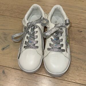 Lola and the Boys kids Stars and Pearls Sneakers